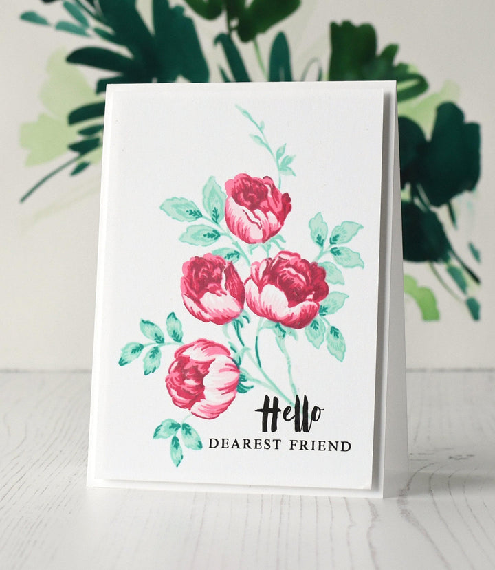 Altenew Stamp & Die Bundle Sweet Rose Bouquet Stamp & Die Bundle