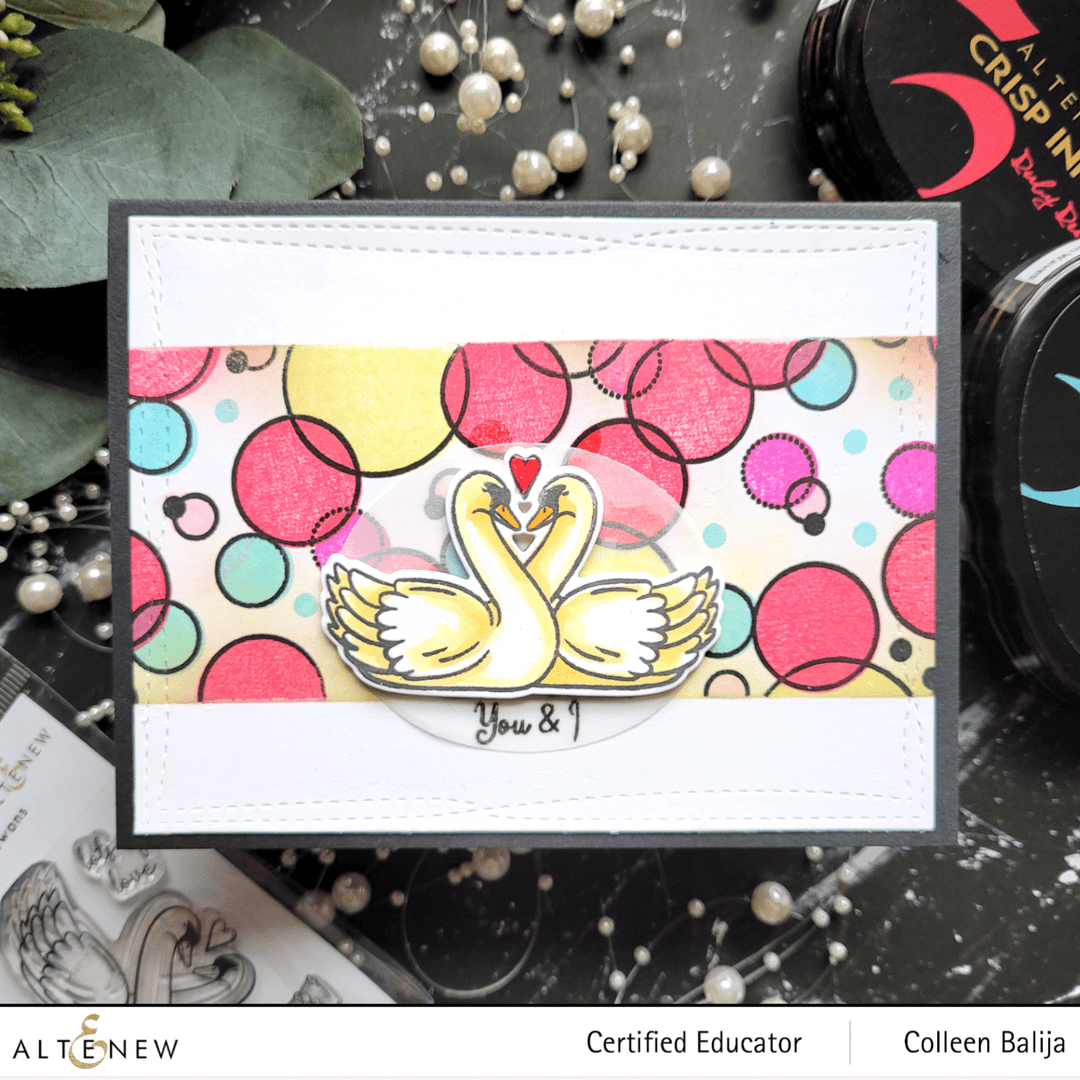 Altenew Stamp & Die Bundle Sweet Swans Stamp & Die Bundle