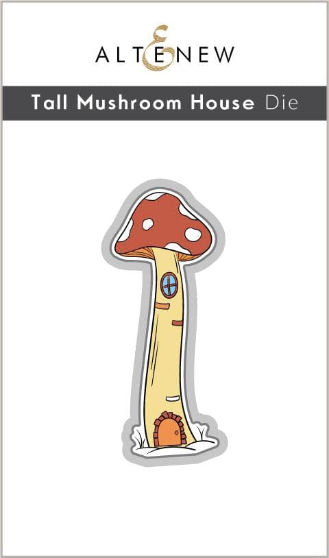 Altenew Partner Team Stamp & Die Bundle Tall Mushroom House