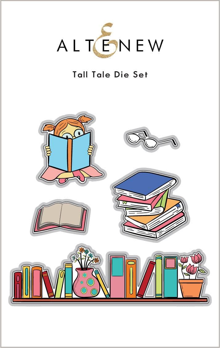 Altenew Stamp & Die Bundle Tall Tale Stamp & Die Bundle
