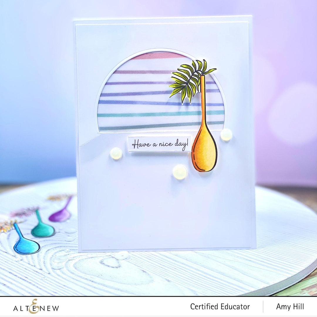 Altenew Stamp & Die Bundle Tall Vase Stamp & Die Bundle