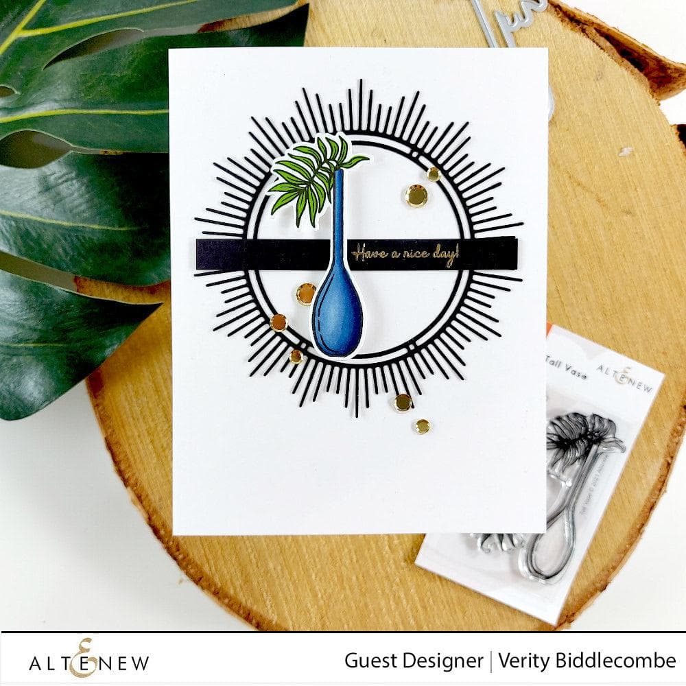 Altenew Stamp & Die Bundle Tall Vase Stamp & Die Bundle