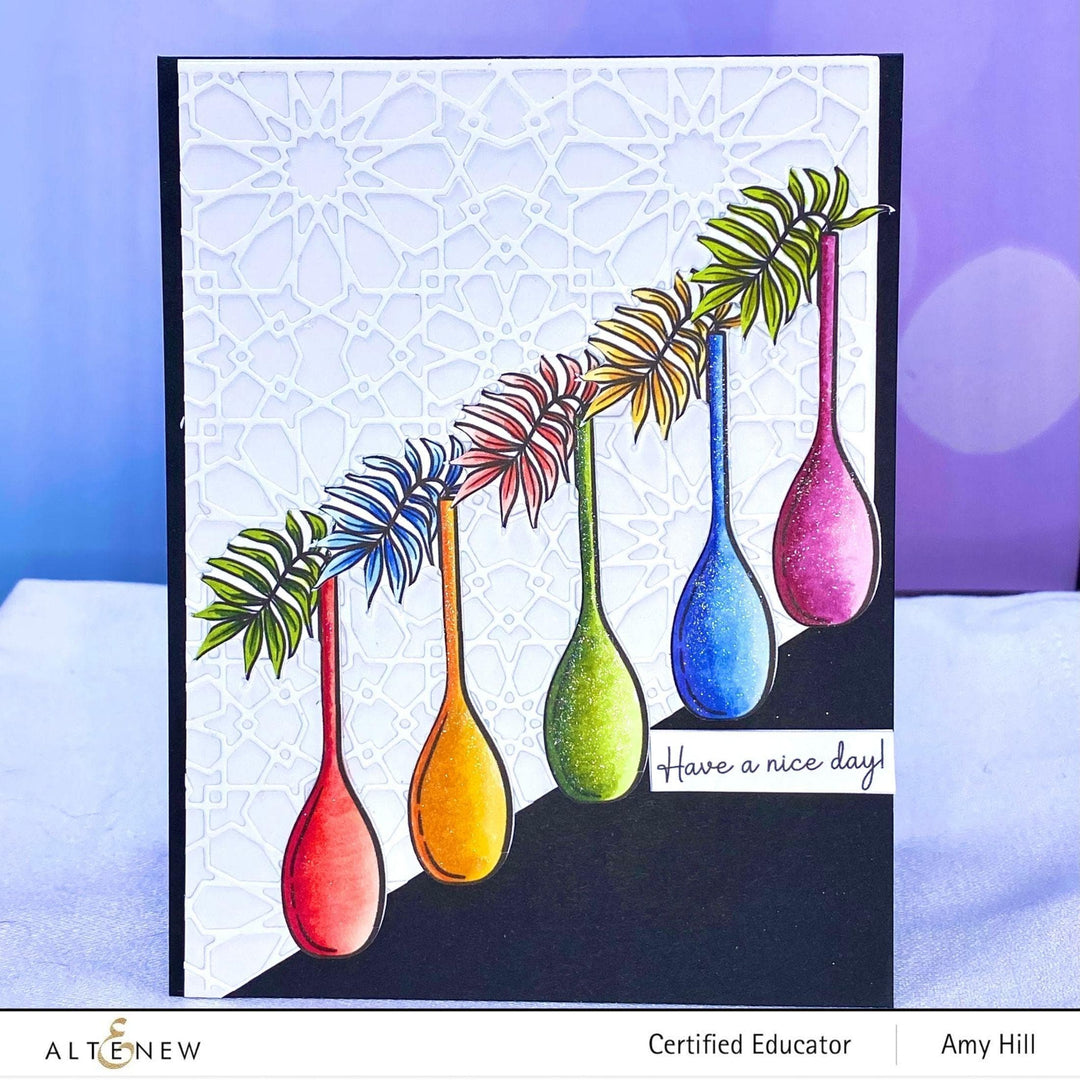 Altenew Stamp & Die Bundle Tall Vase Stamp & Die Bundle