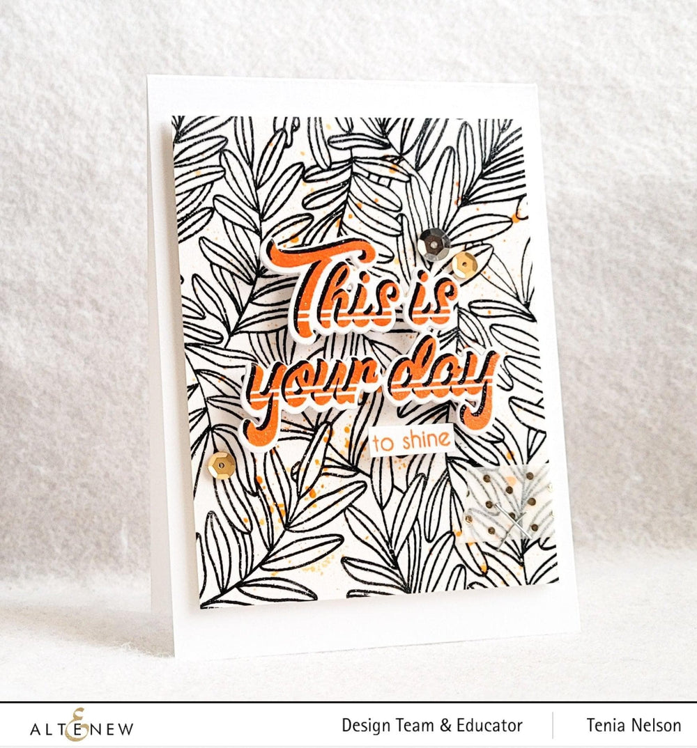 Altenew Stamp & Die Bundle This is Your Day Stamp & Die Bundle