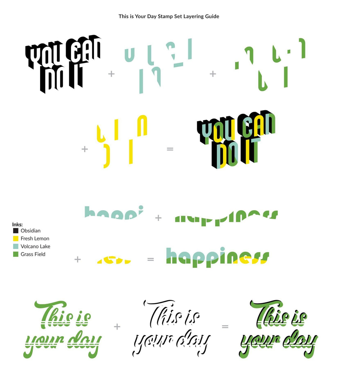 Altenew Stamp & Die Bundle This is Your Day Stamp & Die Bundle