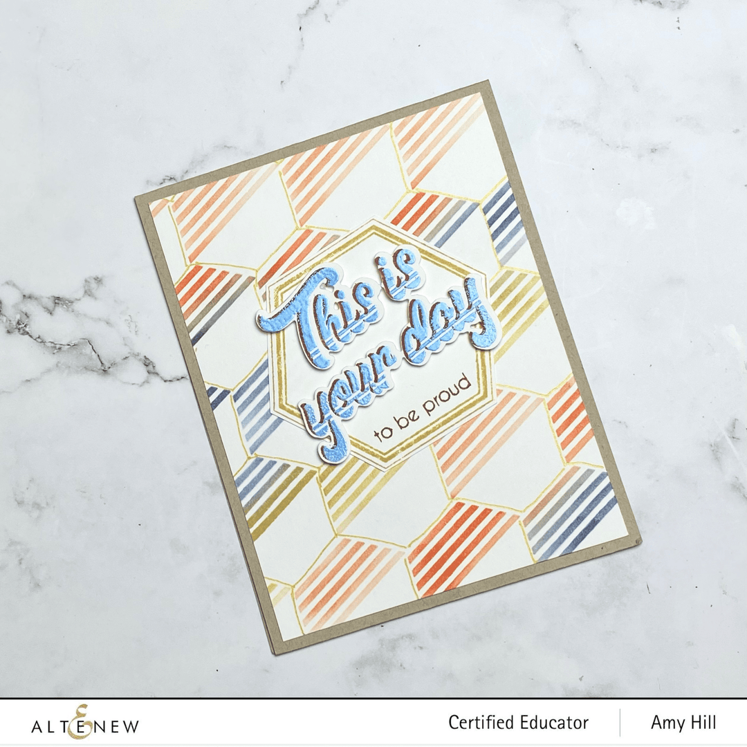 Altenew Stamp & Die Bundle This is Your Day Stamp & Die Bundle