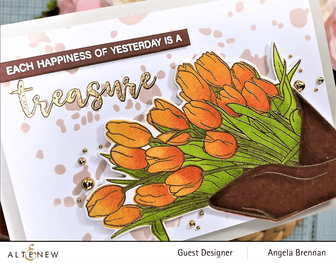 Altenew Stamp & Die Bundle Timeless Tulips Stamp & Die Bundle