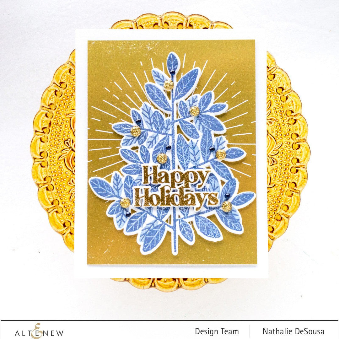 Altenew Stamp & Die Bundle Tiny Sentiments: Wishing Stamp & Die Bundle