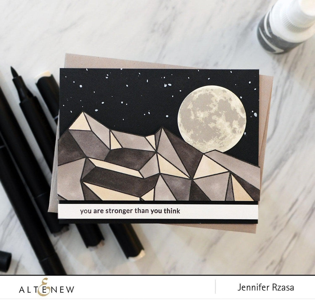 Altenew Stamp & Die Bundle To the Moon Stamp & Die Bundle