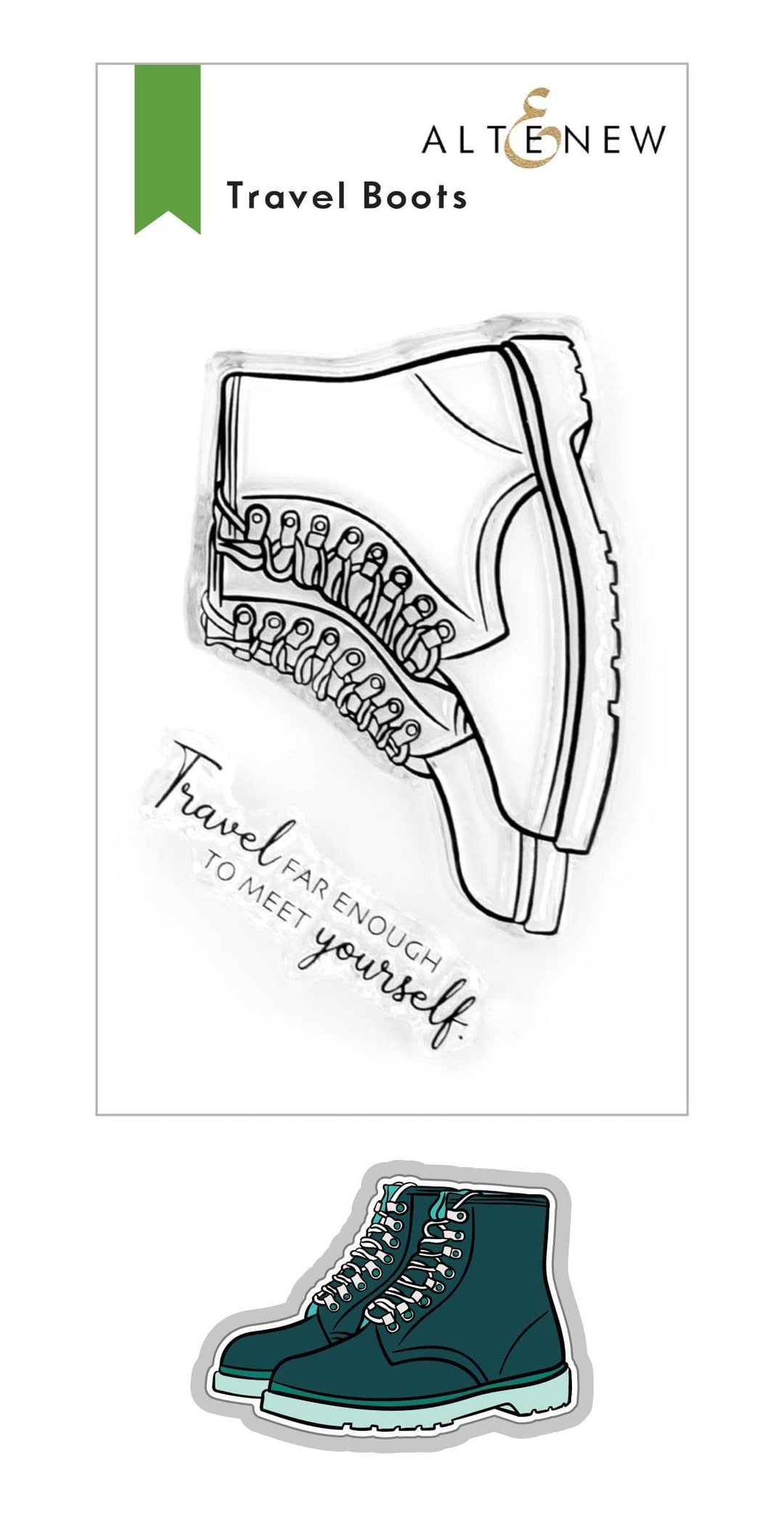 Altenew | Card Making, Scrapbooking & Paper-Crafting Supplies! Stamp & Die Bundle Travel Boots Stamp & Die Bundle