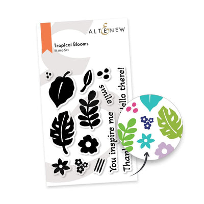 Altenew Stamp & Die Bundle Tropical Blooms