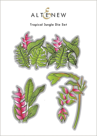 Altenew Stamp & Die Bundle Tropical Jungle