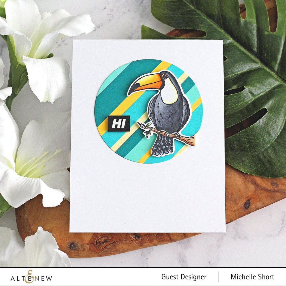 Altenew Stamp & Die Bundle Tropical Toucan Stamp & Die Bundle