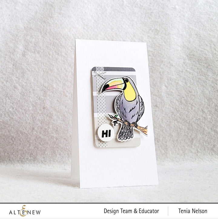 Altenew Stamp & Die Bundle Tropical Toucan Stamp & Die Bundle