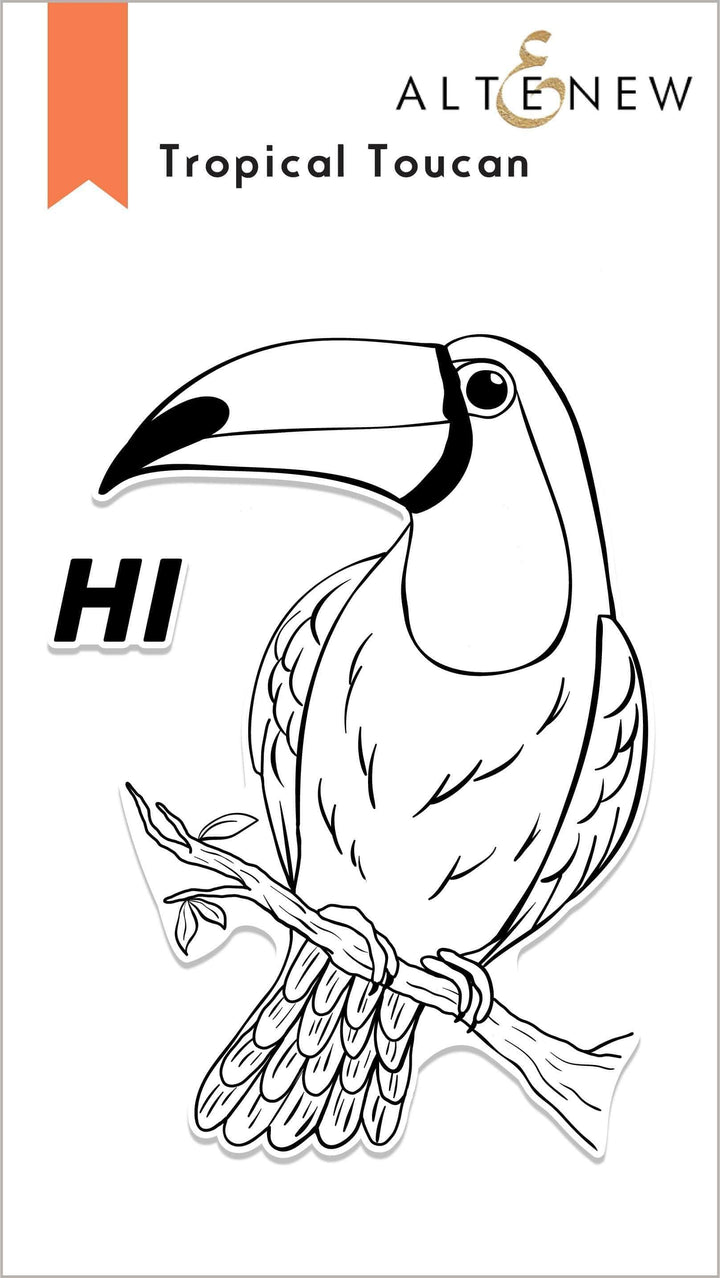 Altenew Stamp & Die Bundle Tropical Toucan