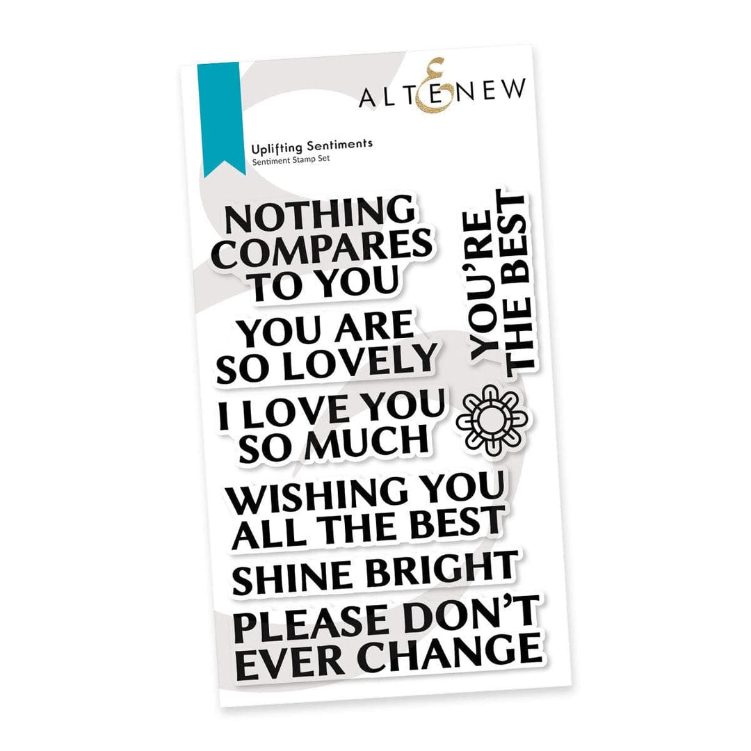 Altenew Stamp & Die Bundle Uplifting Sentiments