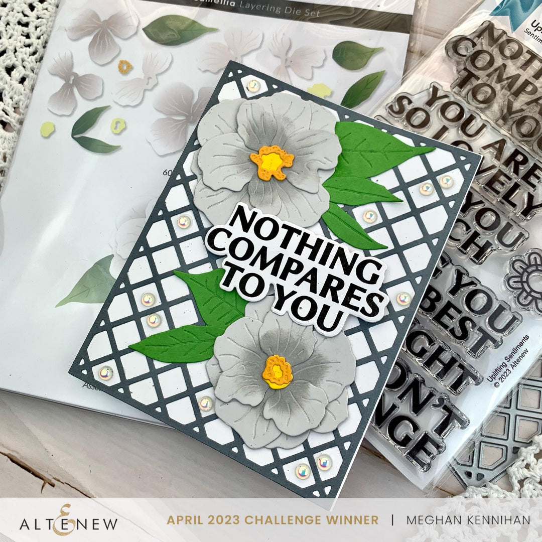 Altenew Stamp & Die Bundle Uplifting Sentiments