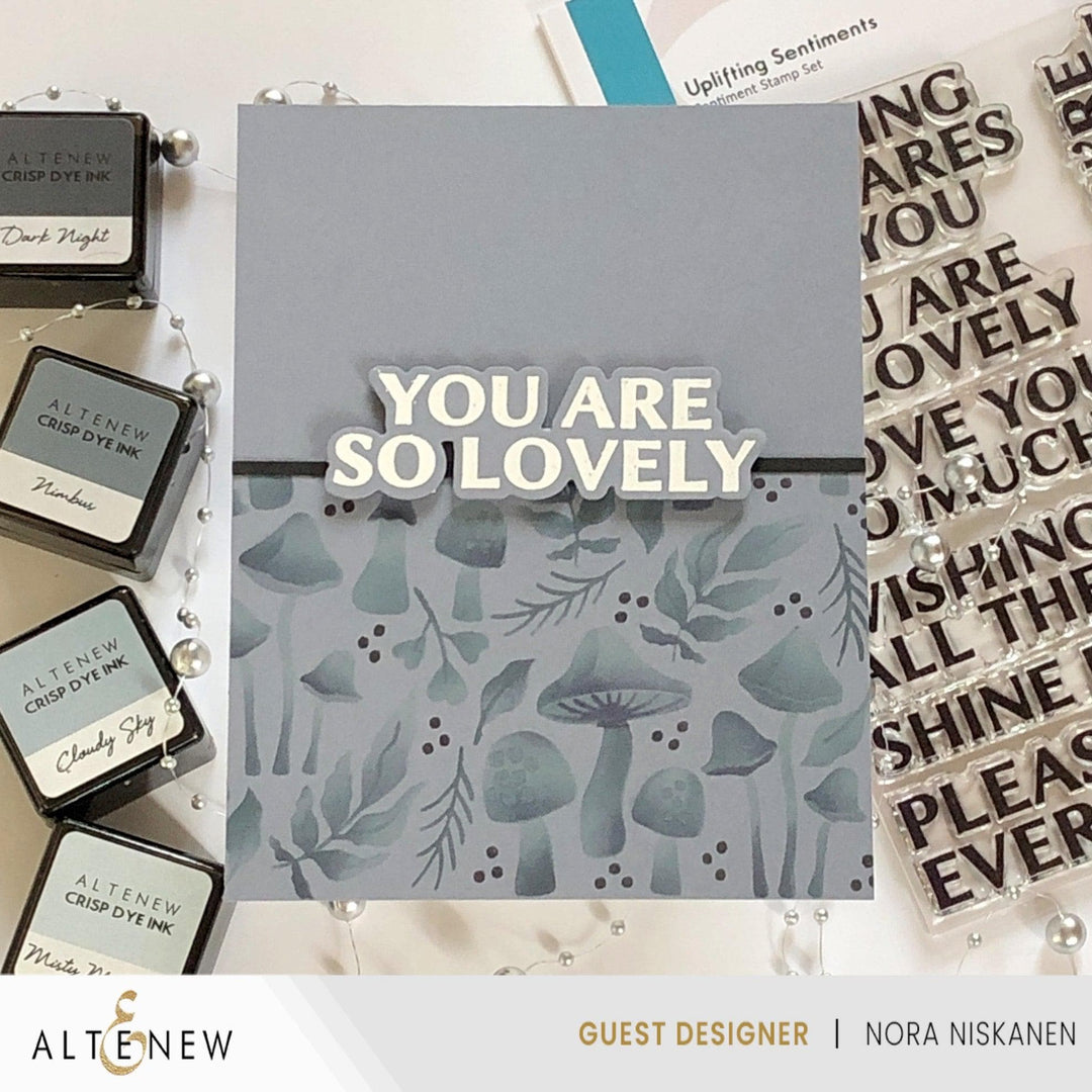Altenew Stamp & Die Bundle Uplifting Sentiments