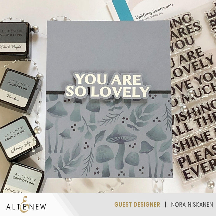 Altenew Stamp & Die Bundle Uplifting Sentiments