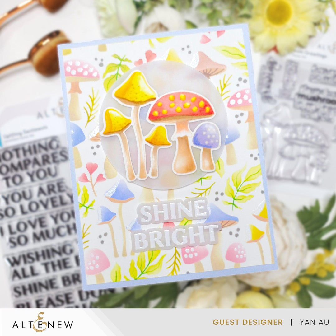 Altenew Stamp & Die Bundle Uplifting Sentiments