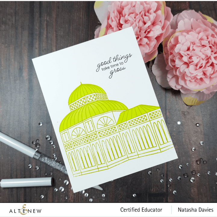Altenew Stamp & Die Bundle Victorian Greenhouse Stamp & Die Bundle