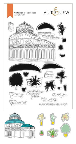Altenew Stamp & Die Bundle Victorian Greenhouse Stamp & Die Bundle