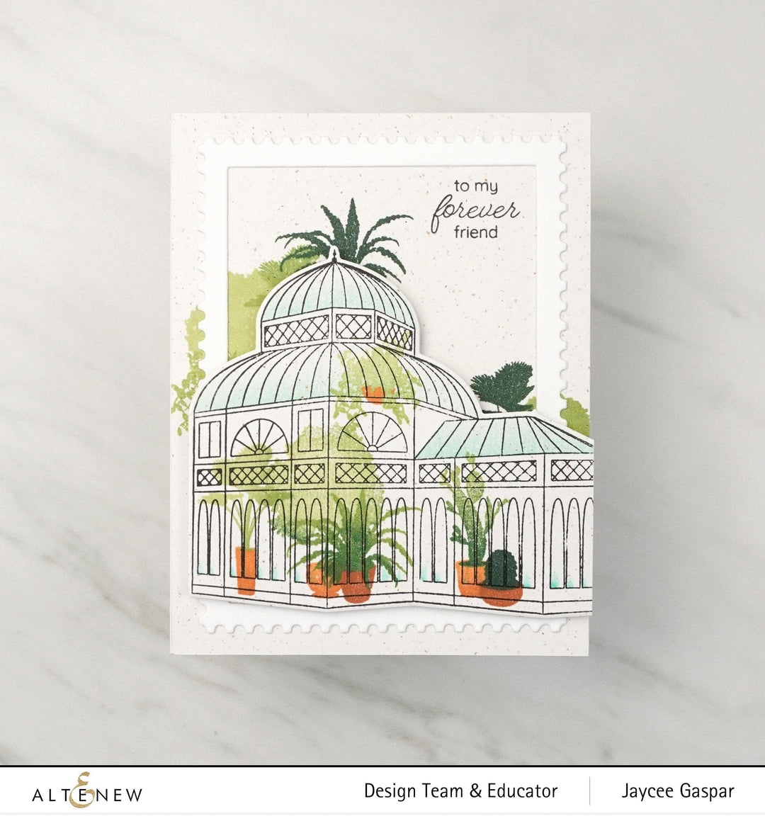 Altenew Stamp & Die Bundle Victorian Greenhouse Stamp & Die Bundle