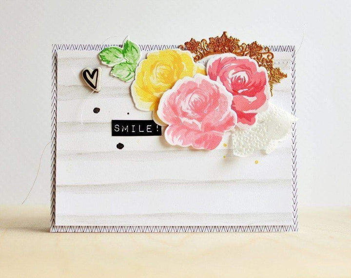 Altenew Stamp & Die Bundle Vintage Flowers Stamp & Die Bundle