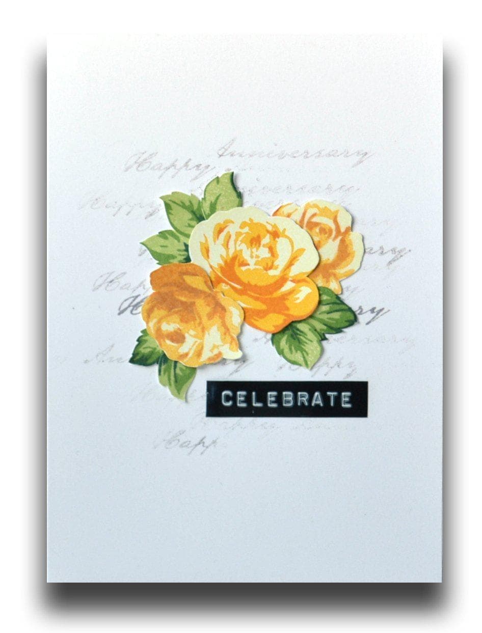 Altenew Stamp & Die Bundle Vintage Flowers Stamp & Die Bundle