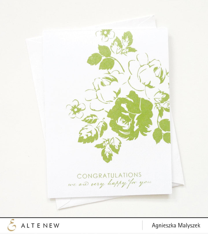 Altenew Stamp & Die Bundle Vintage Flowers Stamp & Die Bundle