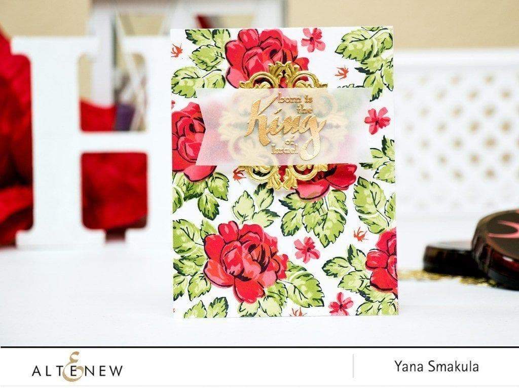 Altenew Stamp & Die Bundle Vintage Flowers Stamp & Die Bundle
