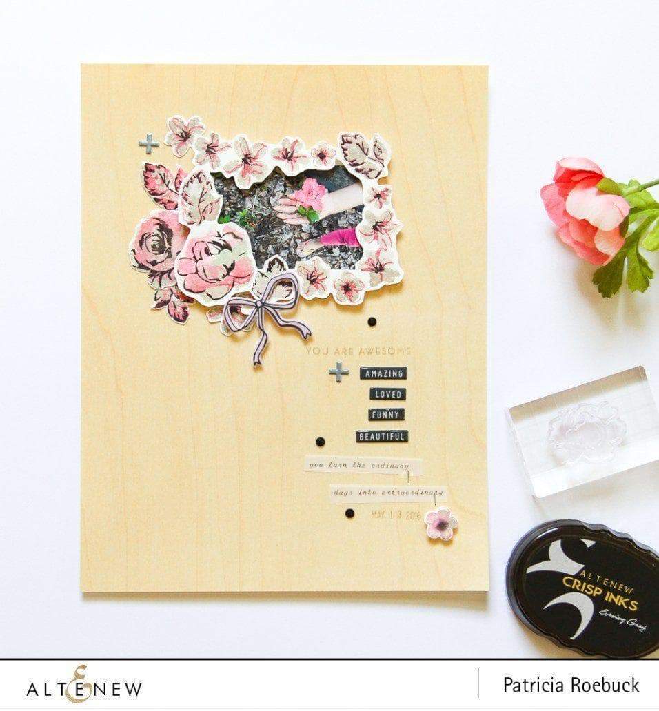 Altenew Stamp & Die Bundle Vintage Flowers Stamp & Die Bundle