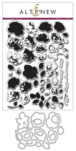 Altenew Stamp & Die Bundle Vintage Roses Stamp & Die Bundle
