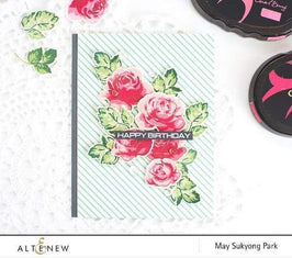 Altenew Stamp & Die Bundle Vintage Roses Stamp & Die Bundle