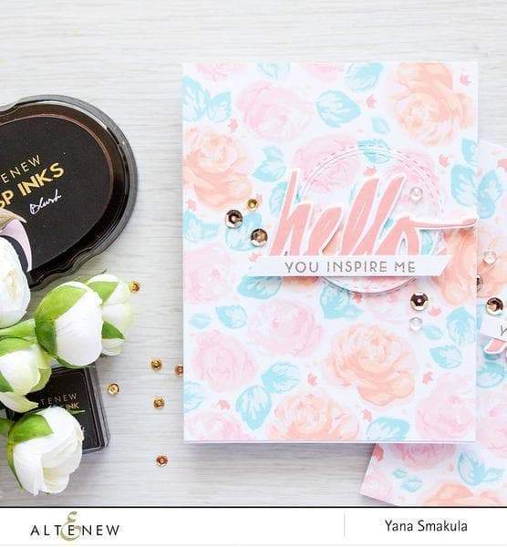 Altenew Stamp & Die Bundle Vintage Roses Stamp & Die Bundle