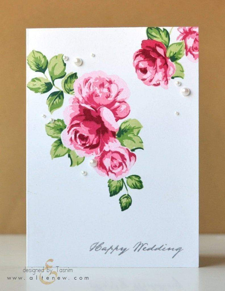 Altenew Stamp & Die Bundle Vintage Roses Stamp & Die Bundle