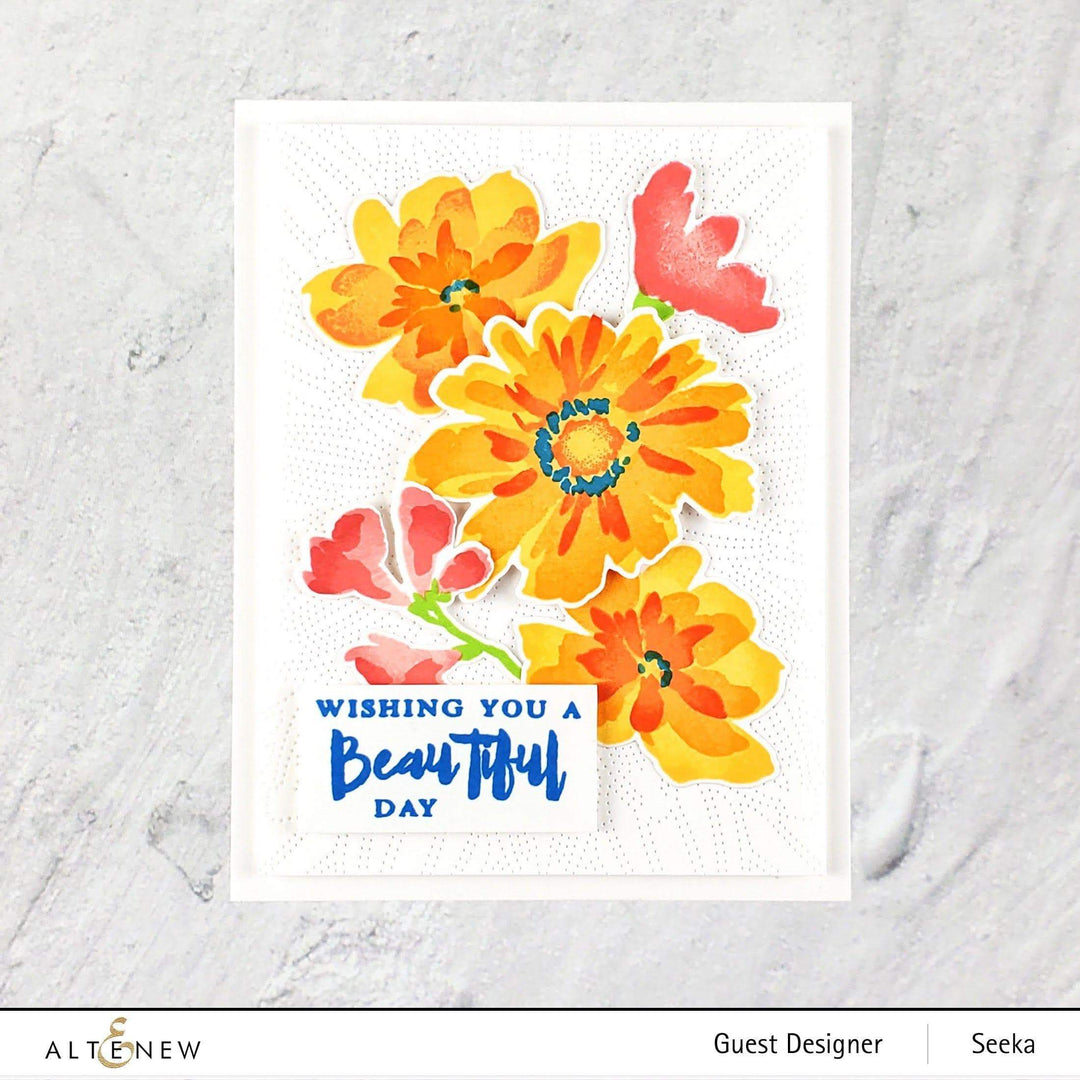 Altenew Stamp & Die Bundle Watercolor Extravaganza Stamp & Die Bundle