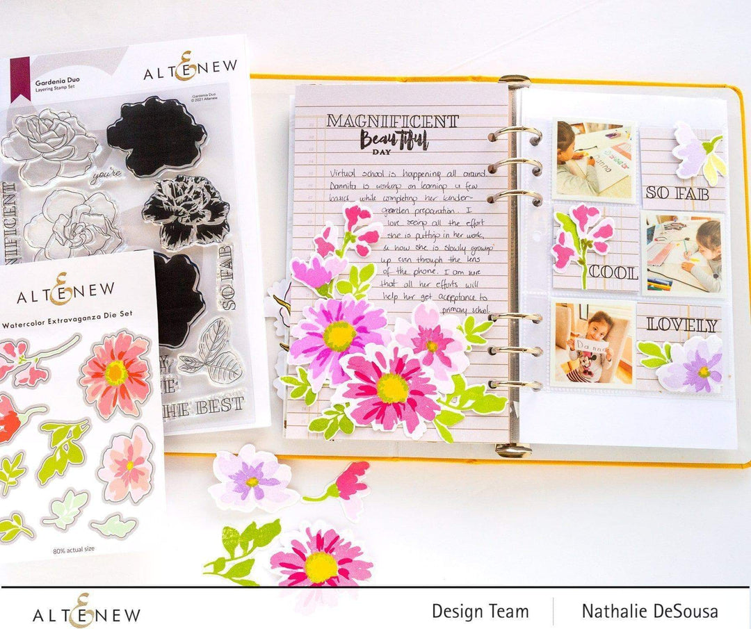 Altenew Stamp & Die Bundle Watercolor Extravaganza Stamp & Die Bundle