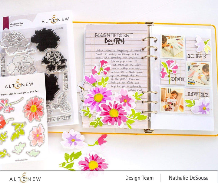 Altenew Stamp & Die Bundle Watercolor Extravaganza Stamp & Die Bundle