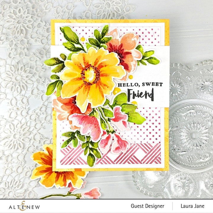 Altenew Stamp & Die Bundle Watercolor Extravaganza Stamp & Die Bundle