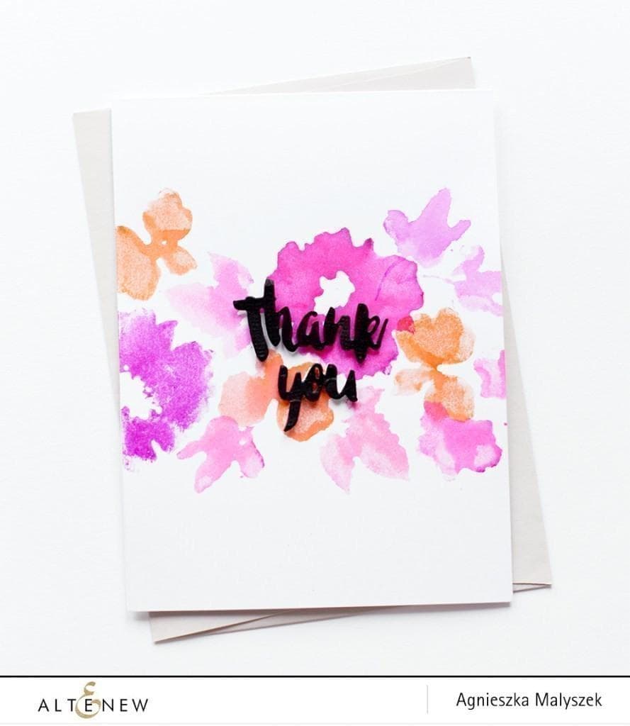 No-Line Watercoloring with Altenew Flower Stamps – K Werner Design Blog