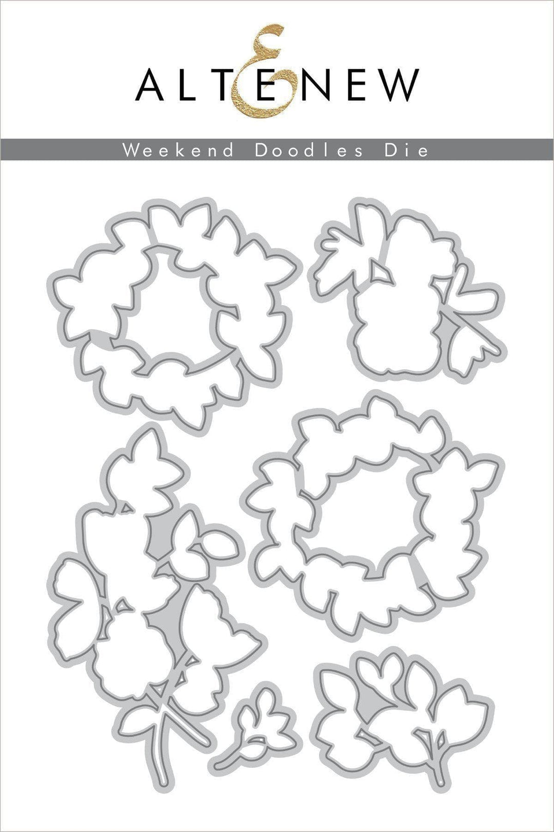Altenew Stamp & Die Bundle Weekend Doodles Stamp & Die Bundle