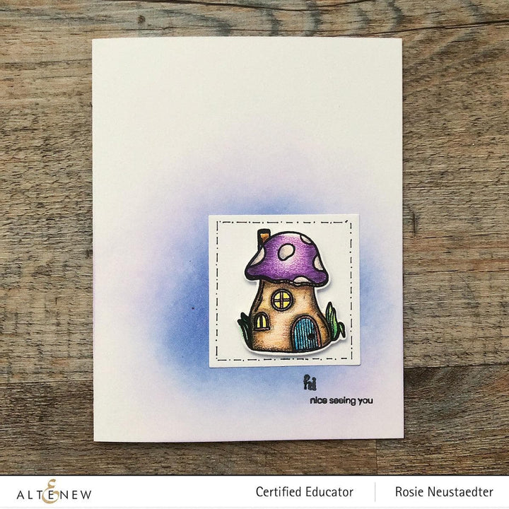Altenew Stamp & Die Bundle Whimsical Mushroom House Stamp & Die Bundle