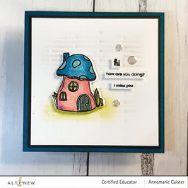 Altenew Stamp & Die Bundle Whimsical Mushroom House Stamp & Die Bundle