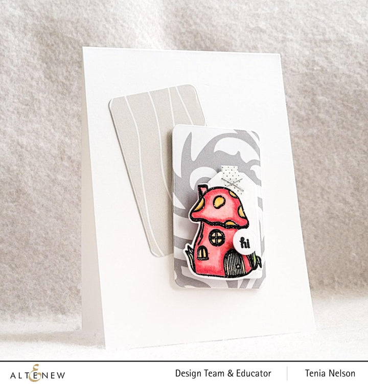 Altenew Stamp & Die Bundle Whimsical Mushroom House Stamp & Die Bundle
