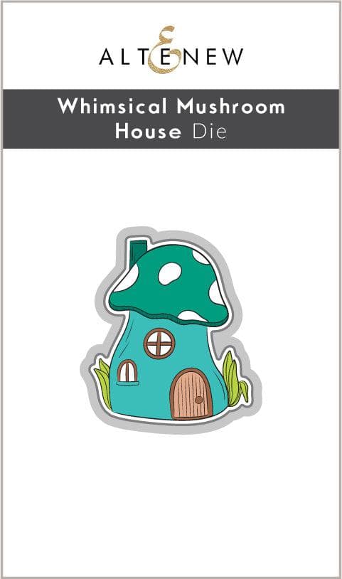 Altenew Partner Team Stamp & Die Bundle Whimsical Mushroom House