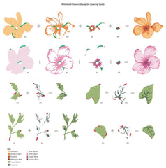 Altenew Stamp & Die Bundle Whirlwind Flowers Stamp & Die Bundle