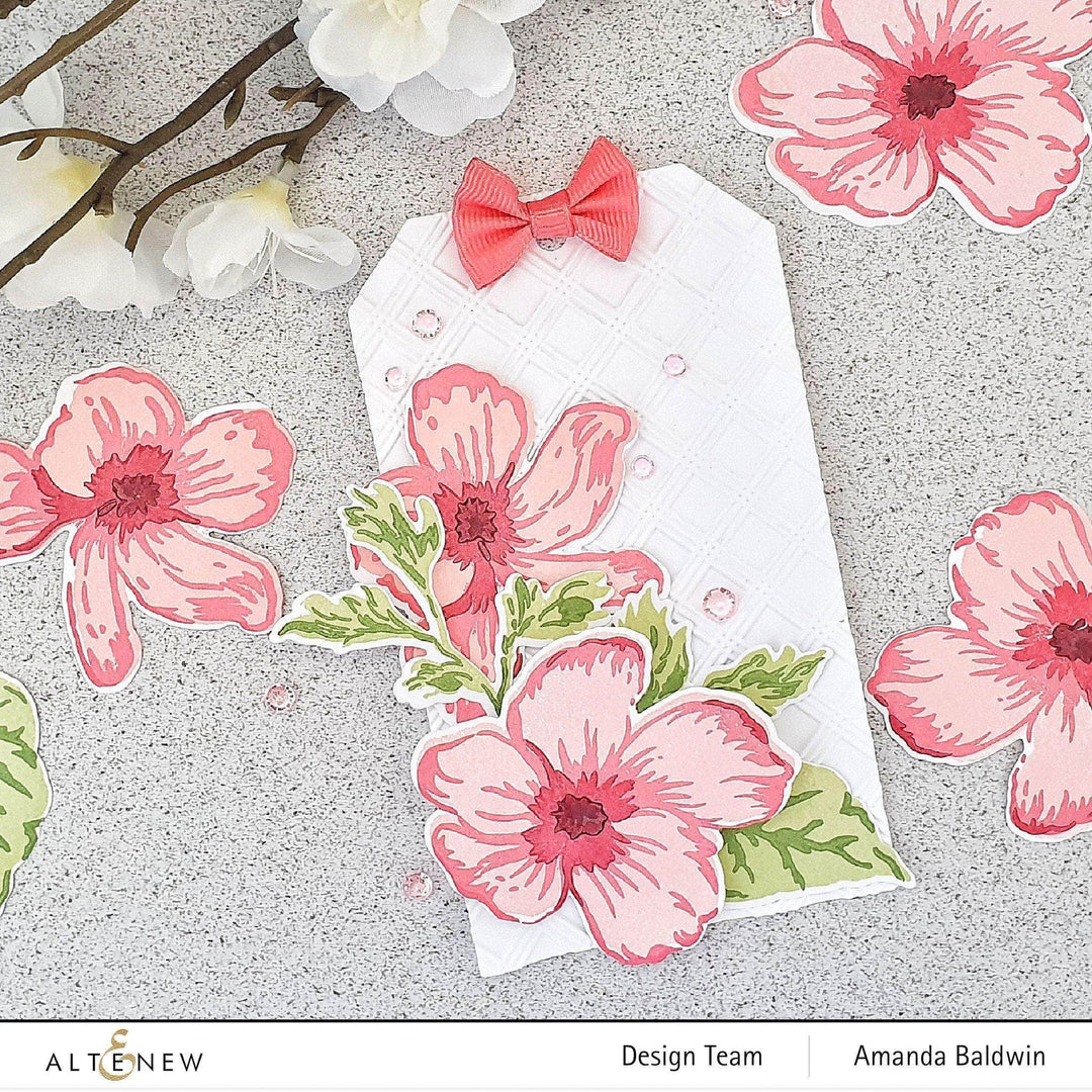 Altenew Stamp & Die Bundle Whirlwind Flowers Stamp & Die Bundle