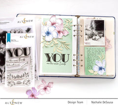 Altenew Stamp & Die Bundle Whirlwind Flowers Stamp & Die Bundle