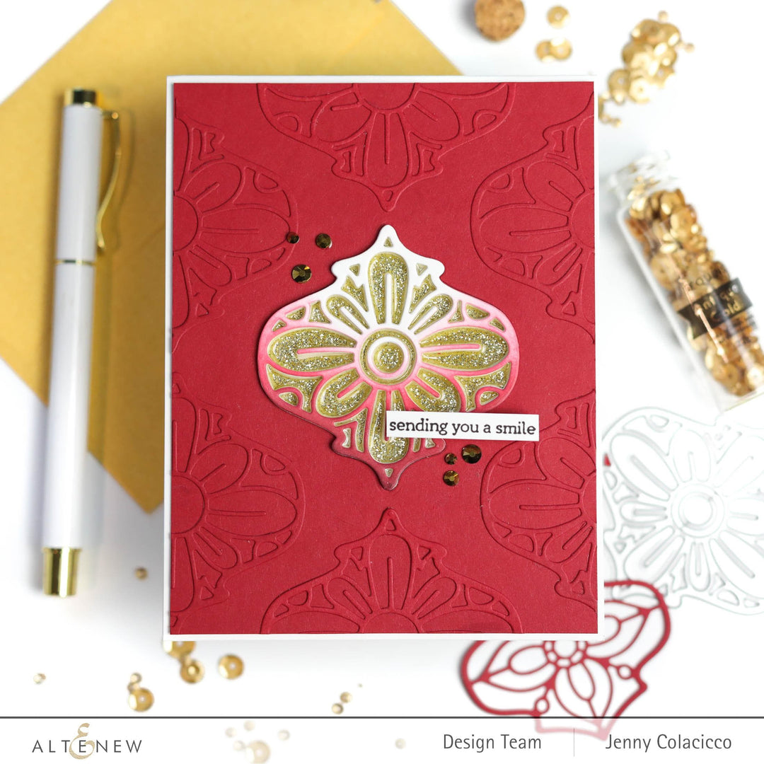 Altenew Stamp & Die Bundle Wild Geranium